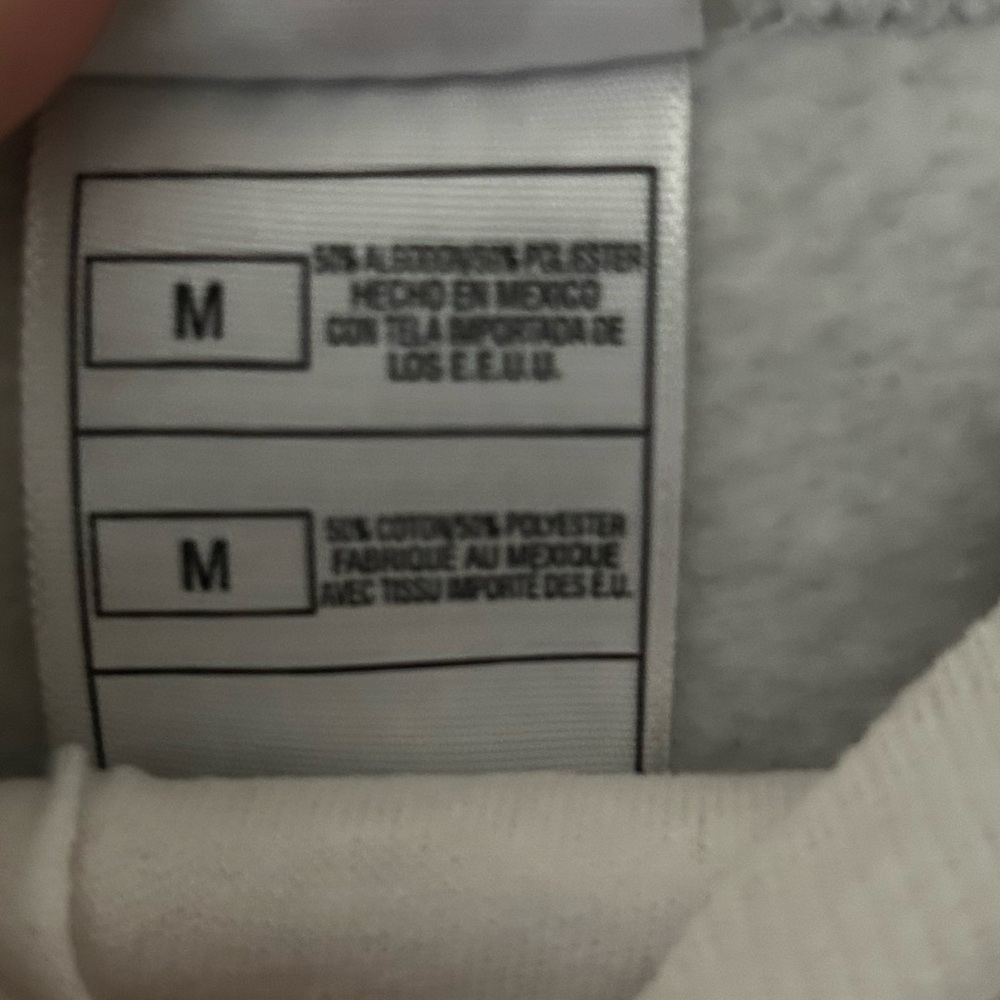 Vintage Jerzees Fruit Of Loom Gray Embroidered Sweatshirt and Tee Set medium - Picture 6 of 7